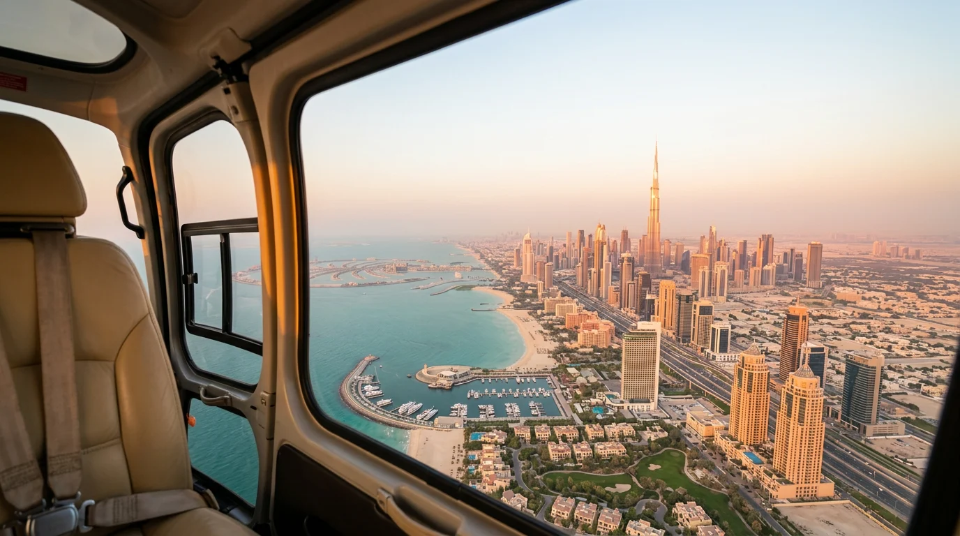 How to Book a Private Helicopter Charter Dubai