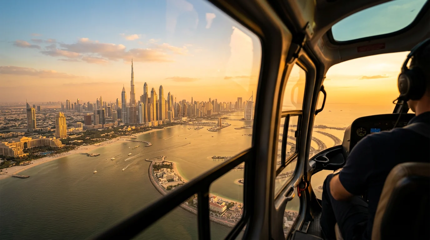 How to Book Helicopter Sightseeing Dubai Flights