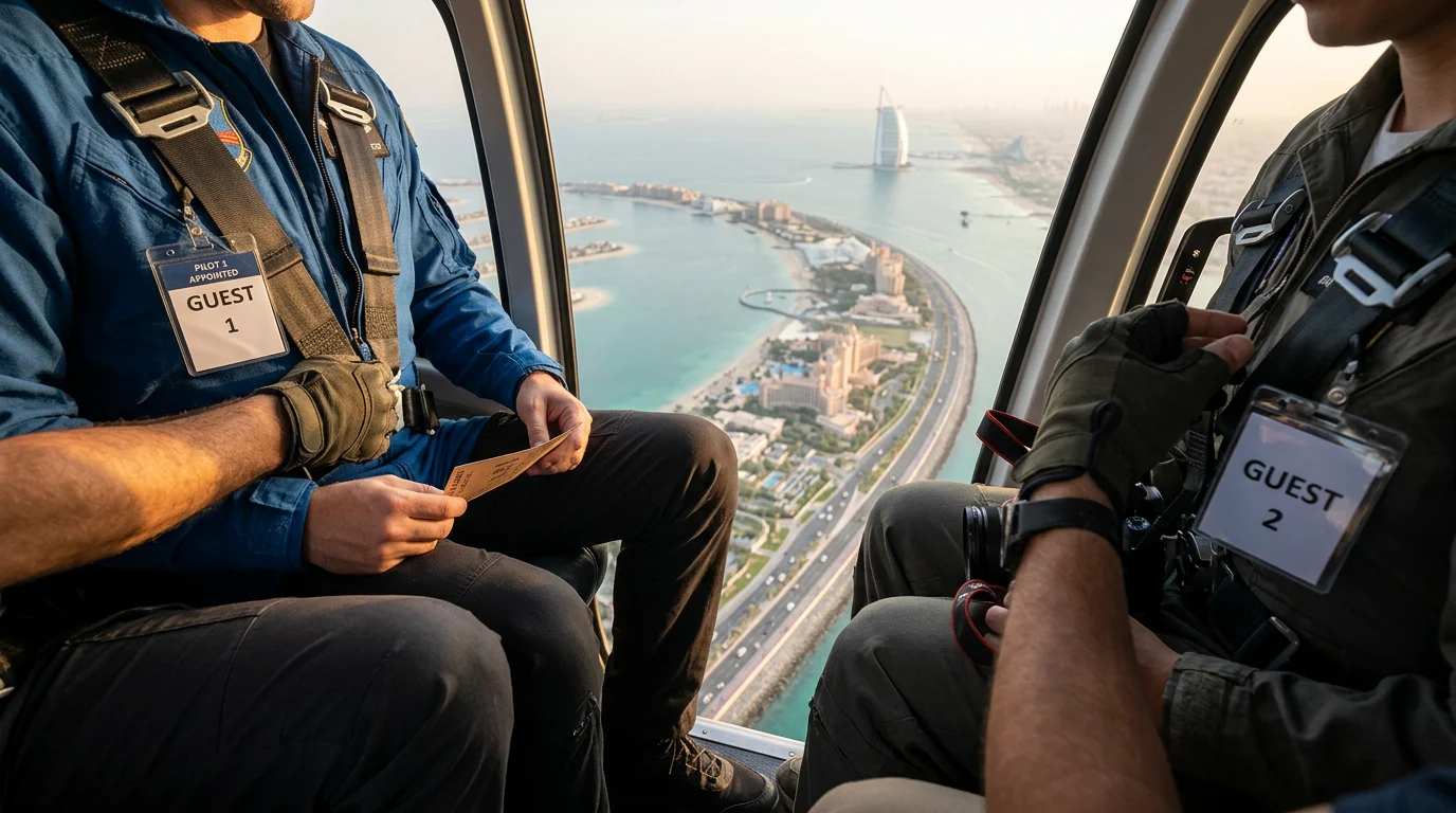 What to Wear on a Helicopter Ride in Dubai