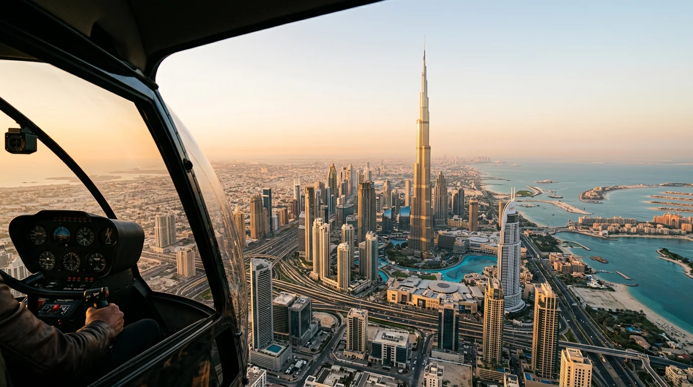 How to Book a Burj Khalifa Helicopter Tour in Dubai
