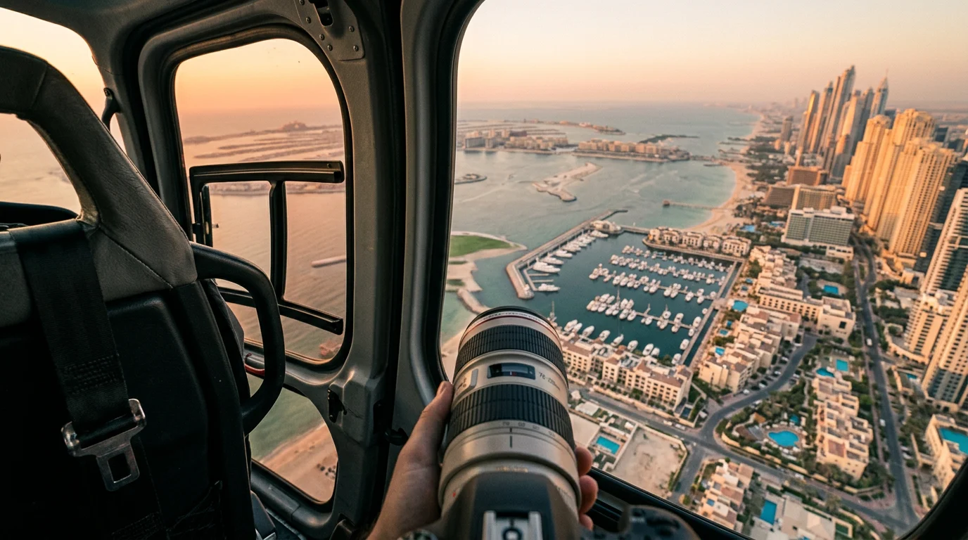 Burj Khalifa Helicopter Tour in Dubai