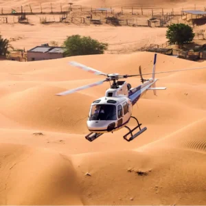 The Gulf Desert Tour – 60 Minute Helicopter Ride Dubai