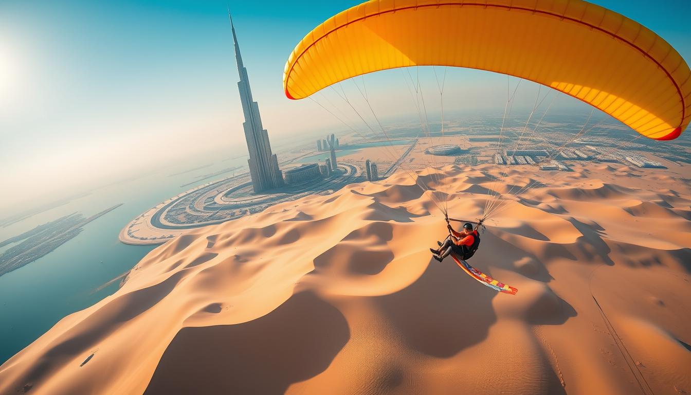 The Best Paragliding Spots in Dubai for an Aerial View of the Desert