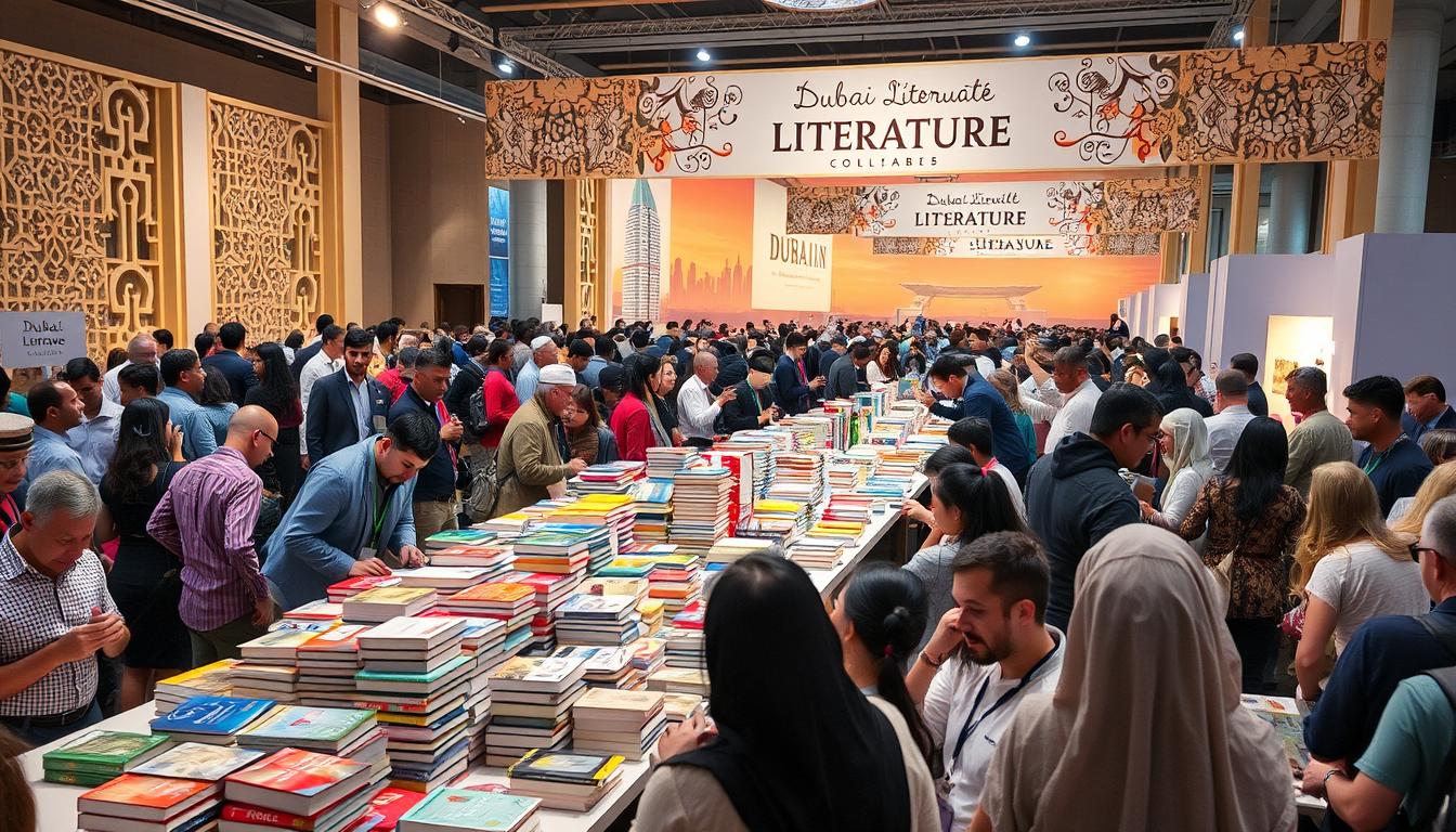 Book signing Dubai Literature Festival