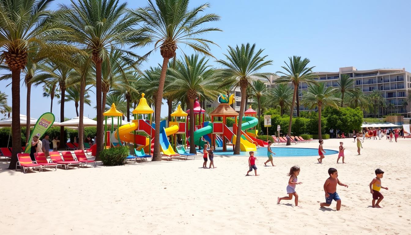 Dubai beach clubs with kids areas