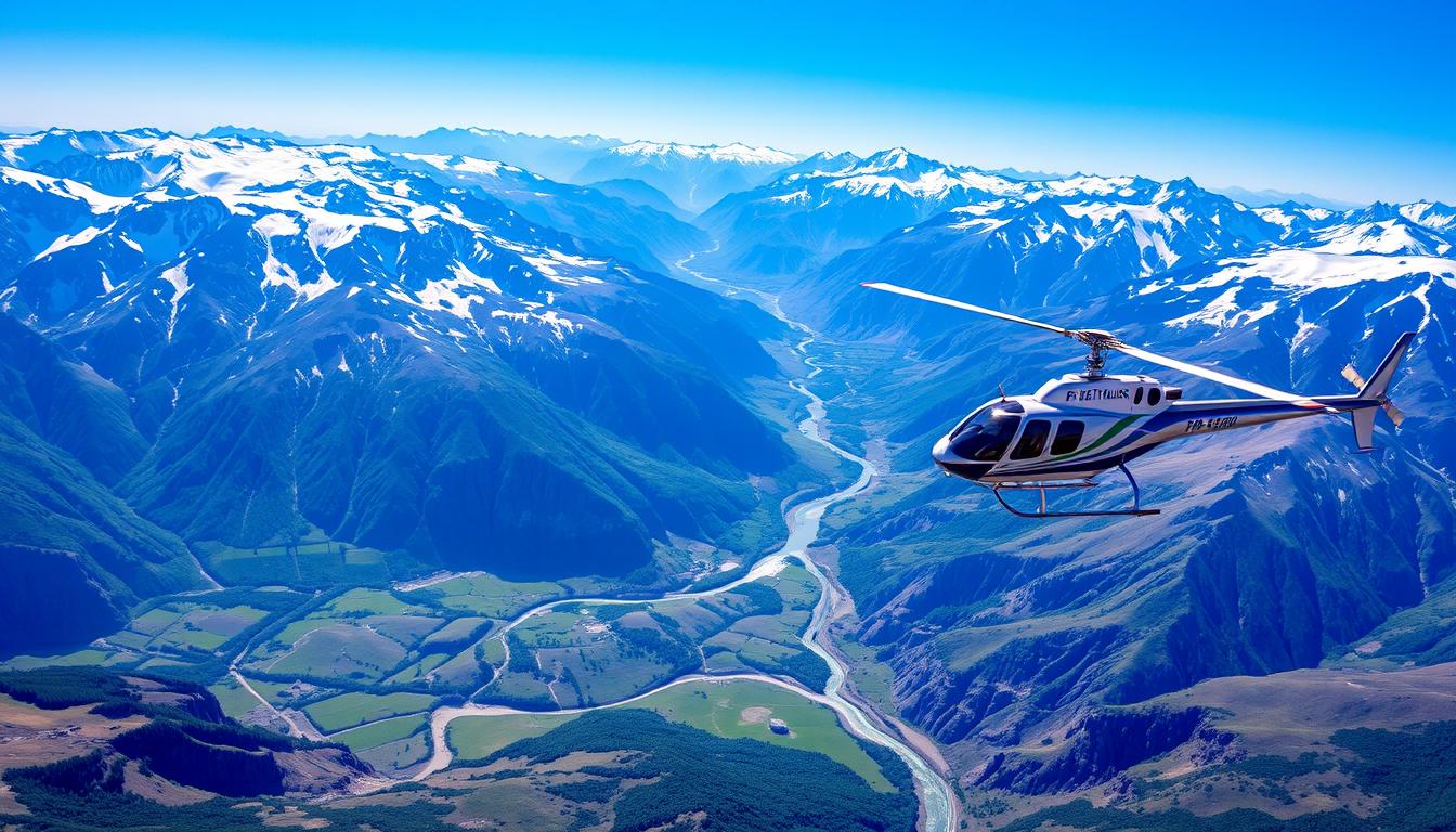 Experience a Helicopter Tour in Andes, Peru