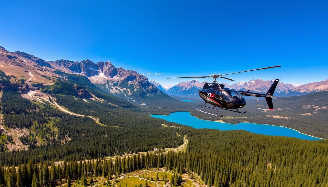 Spectacular Helicopter Tour in Banff, Canada