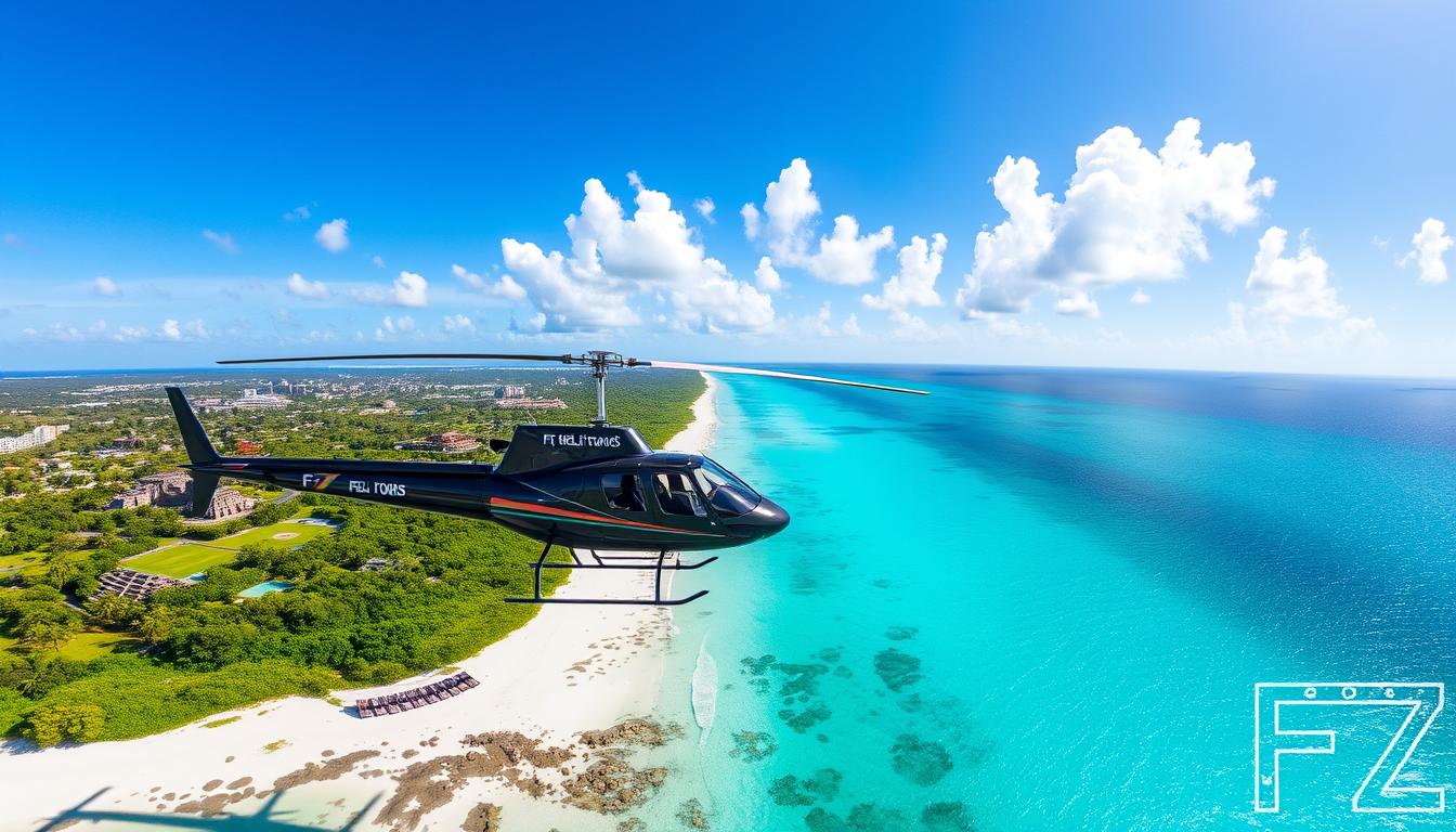 Experience Cancun: Premier Helicopter Tour Adventures