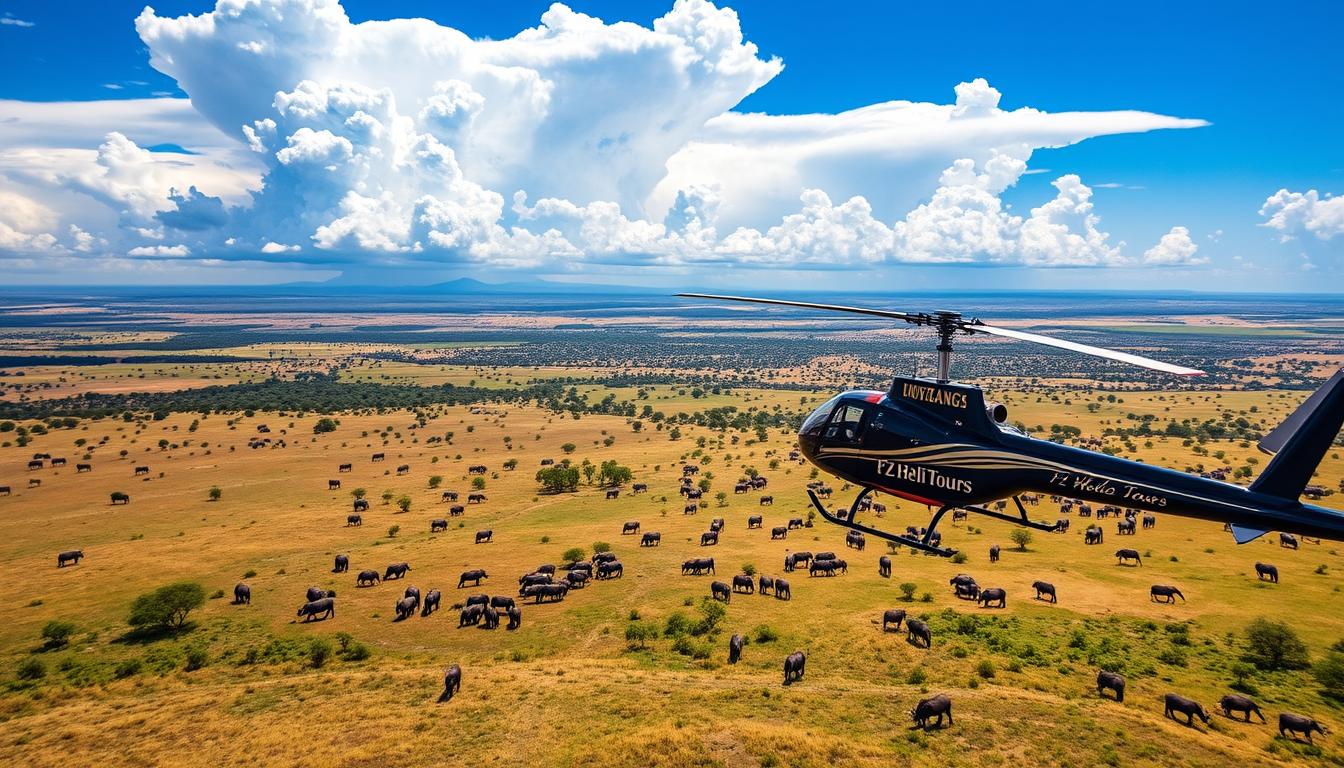 Experience Helicopter Tour in Masai Mara, Kenya