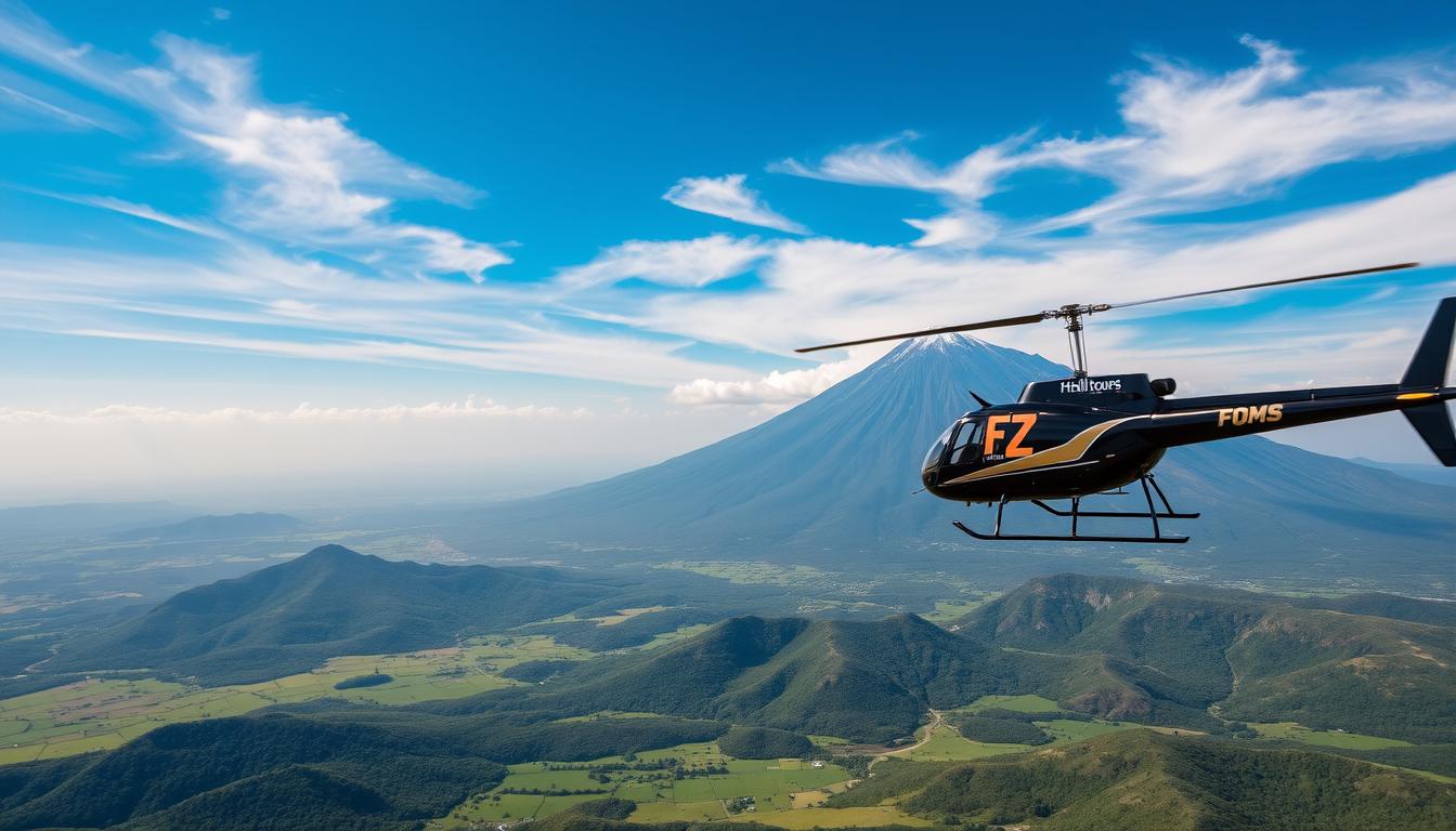 Experience Helicopter Tour in Mount Kenya