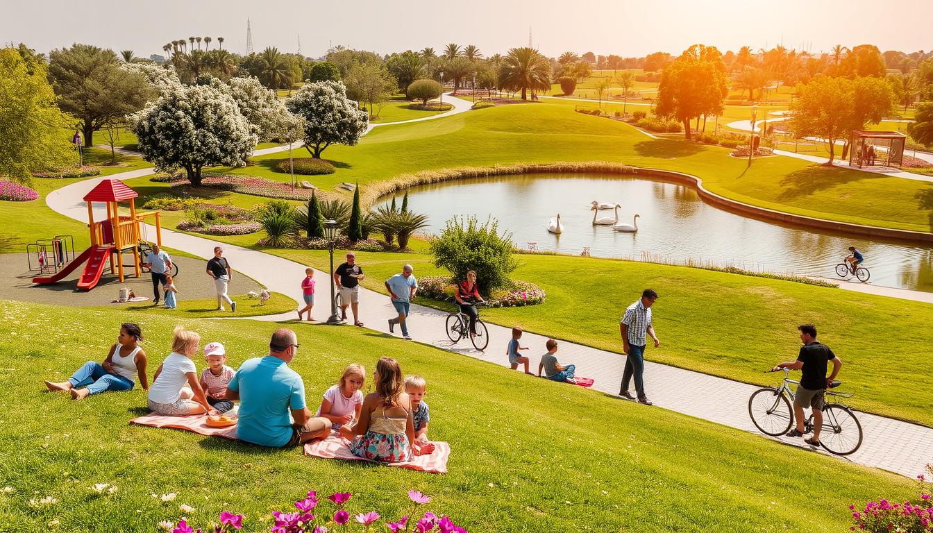 Spend a Day at Al Barsha Pond Park: Family Activities and More