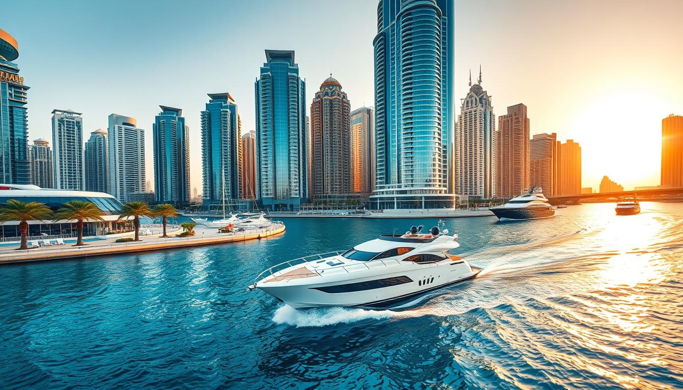 Exploring Dubai Marina on a Private Yacht Cruise