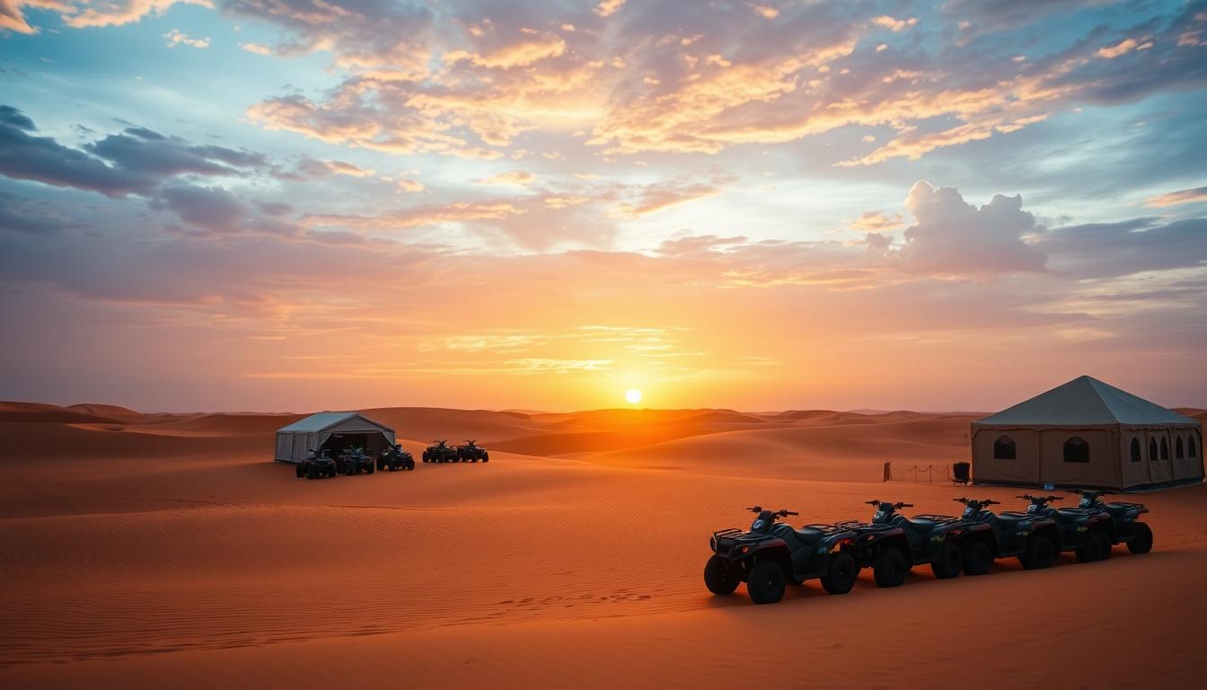 Experience Quad Biking on a VIP Desert Safari in Dubai