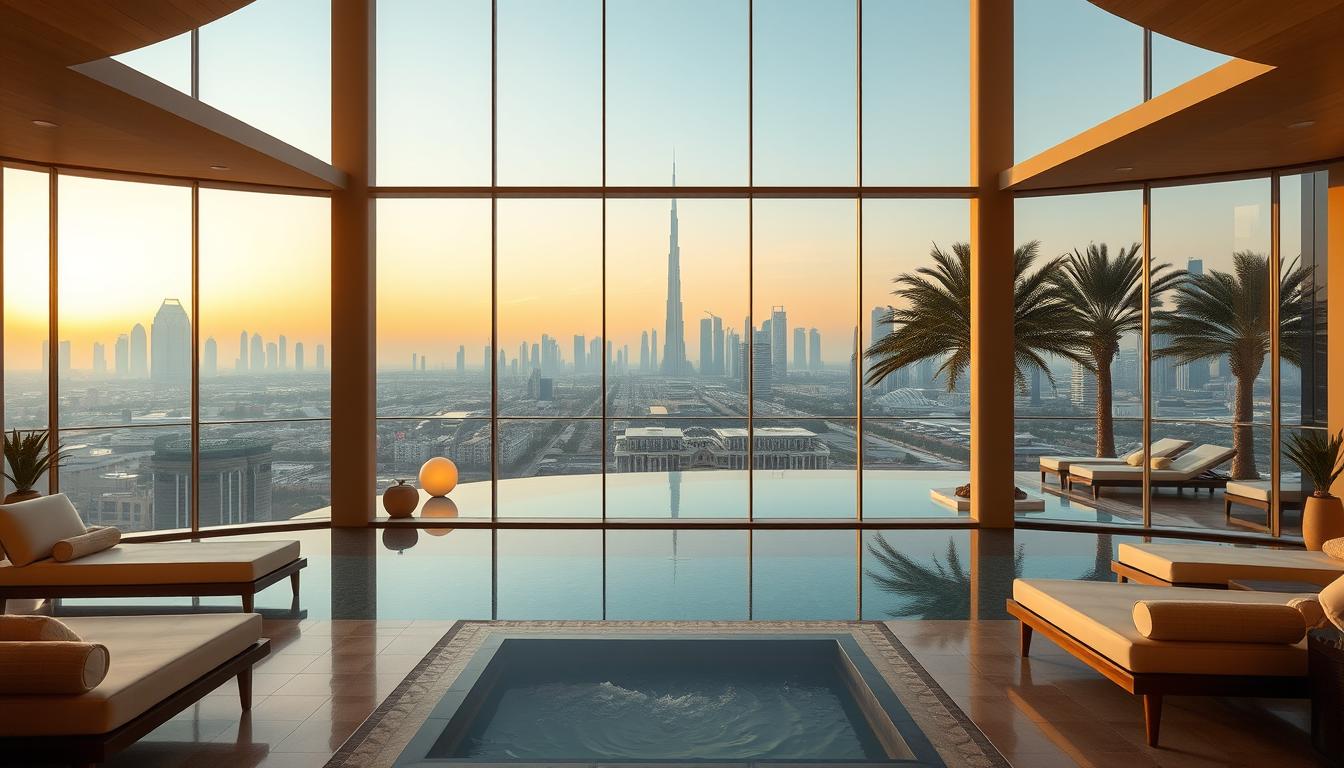 Spa with Skyline View in Dubai: A Luxurious Retreat