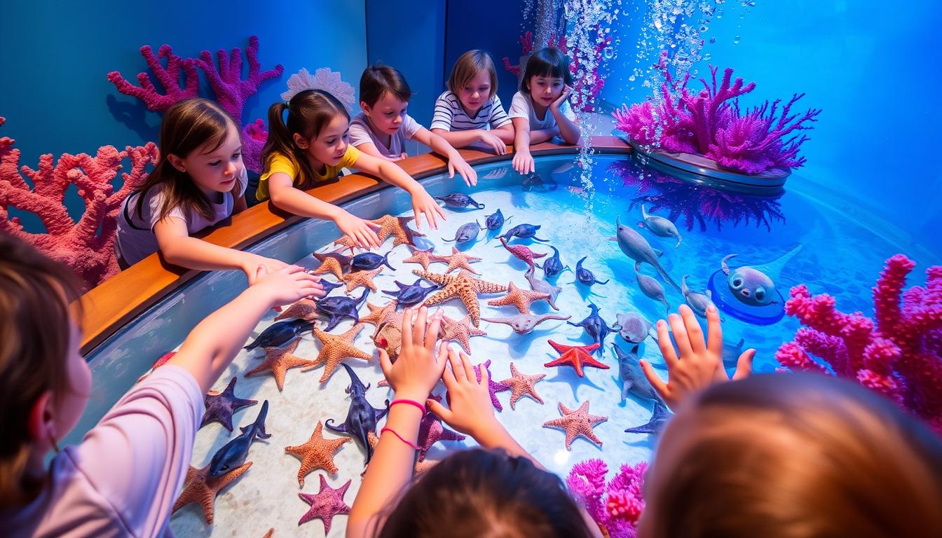 Get Hands-On with Marine Life at Dubai Aquarium’s Touch Tank