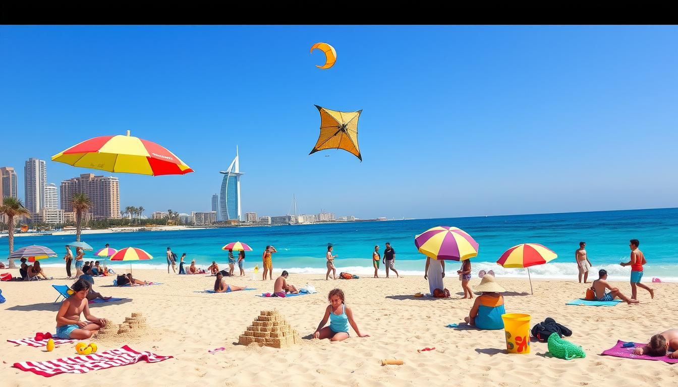 Winter Beach Activities in Dubai for Families with Kids