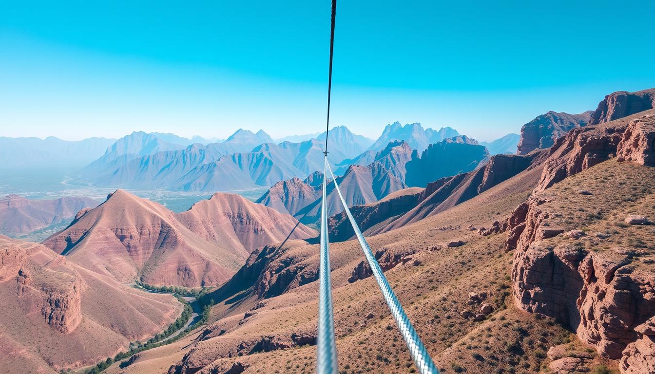 Ziplining at Jebel Jais: The Longest Zipline Adventure Near Dubai