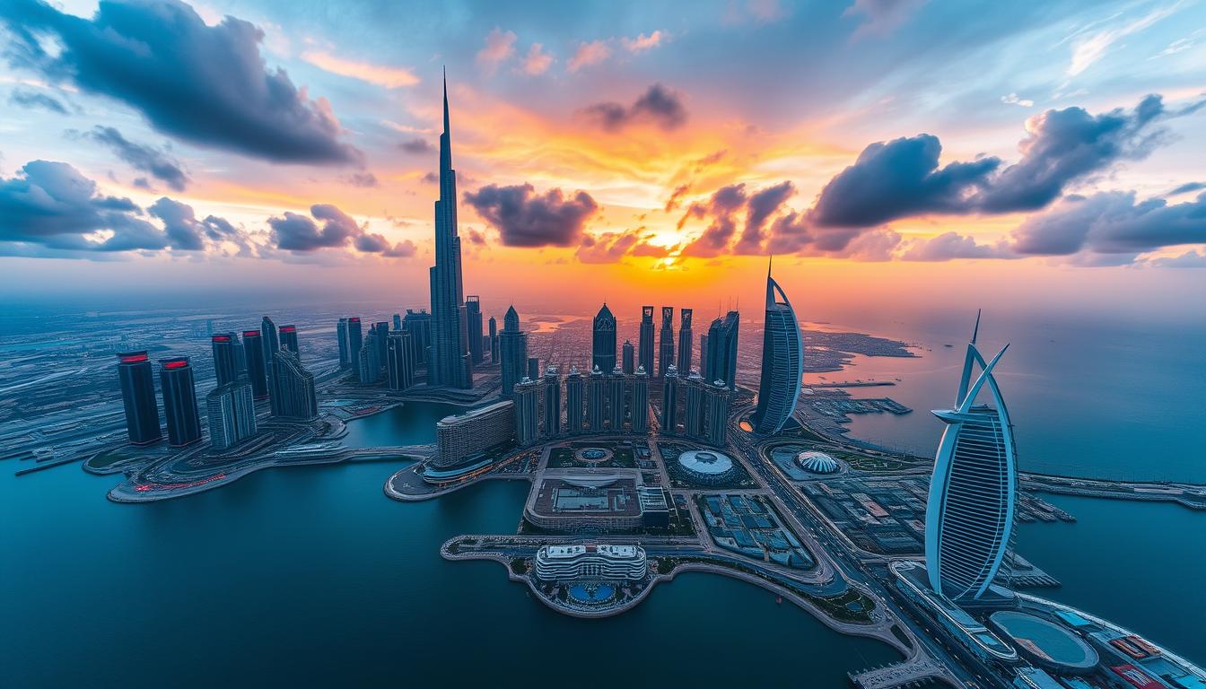 See All of Dubai’s Iconic Landmarks from the Sky in 45 Minutes