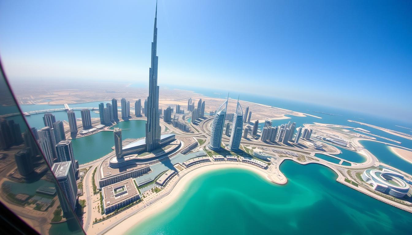 Take a Complete Tour of Dubai from Above in 45 Minutes