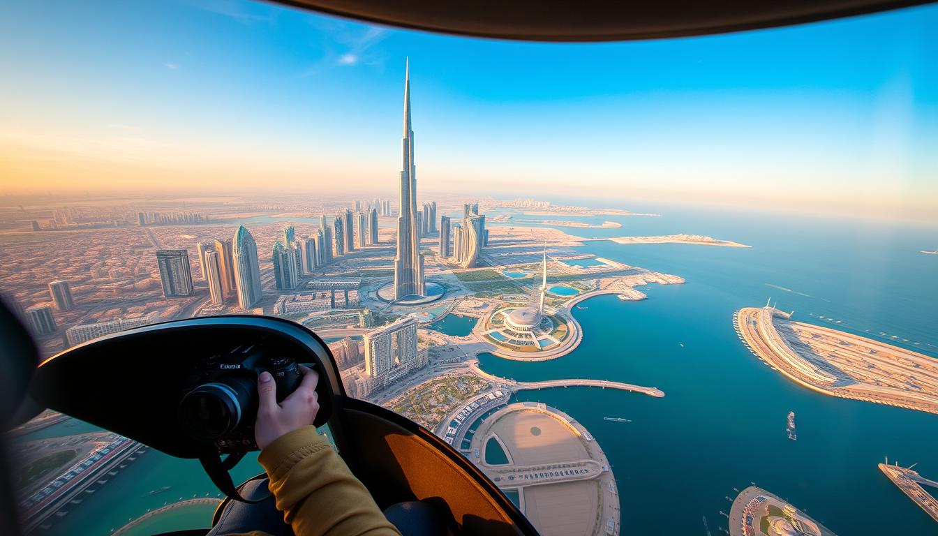 Top Tips for Taking Incredible Photos During Your Helicopter Ride in Dubai