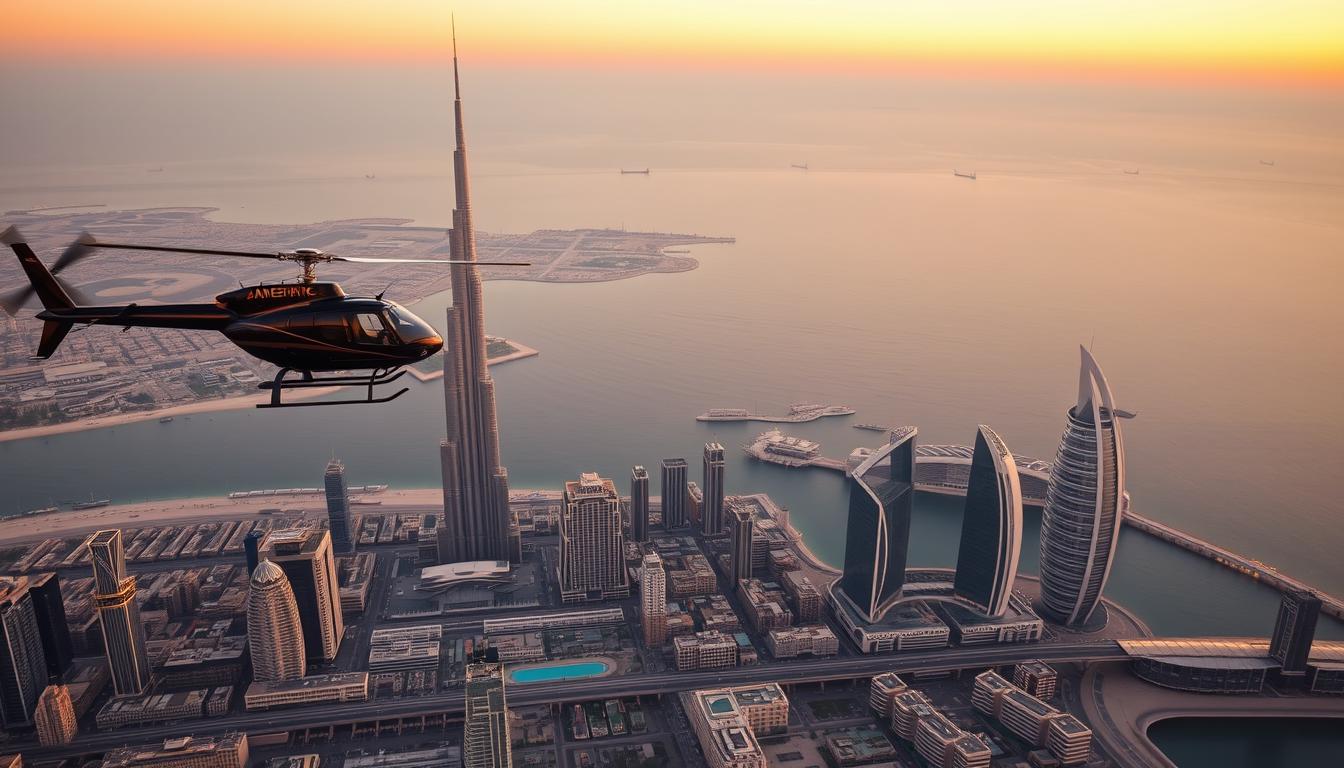 Best Time to Book Helicopter Rides in Dubai