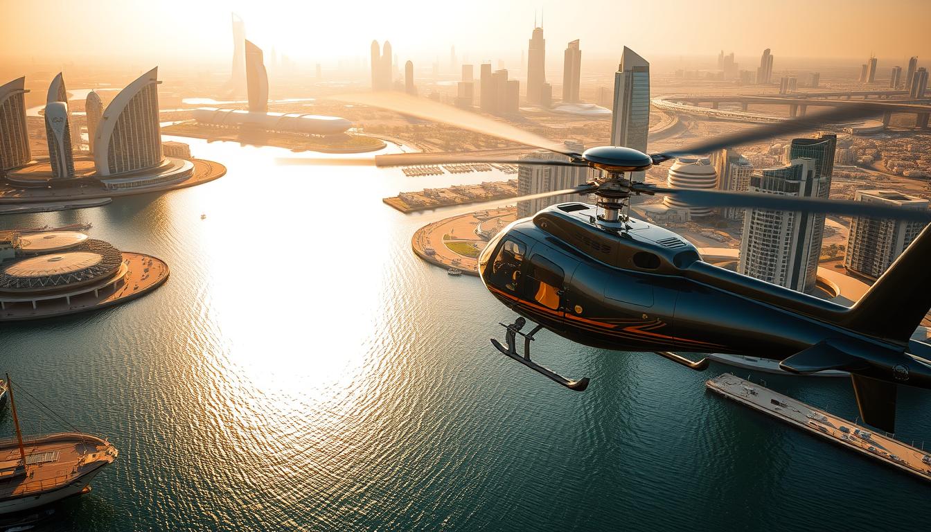 Book Your Helicopter Ride in Dubai Creek Harbour