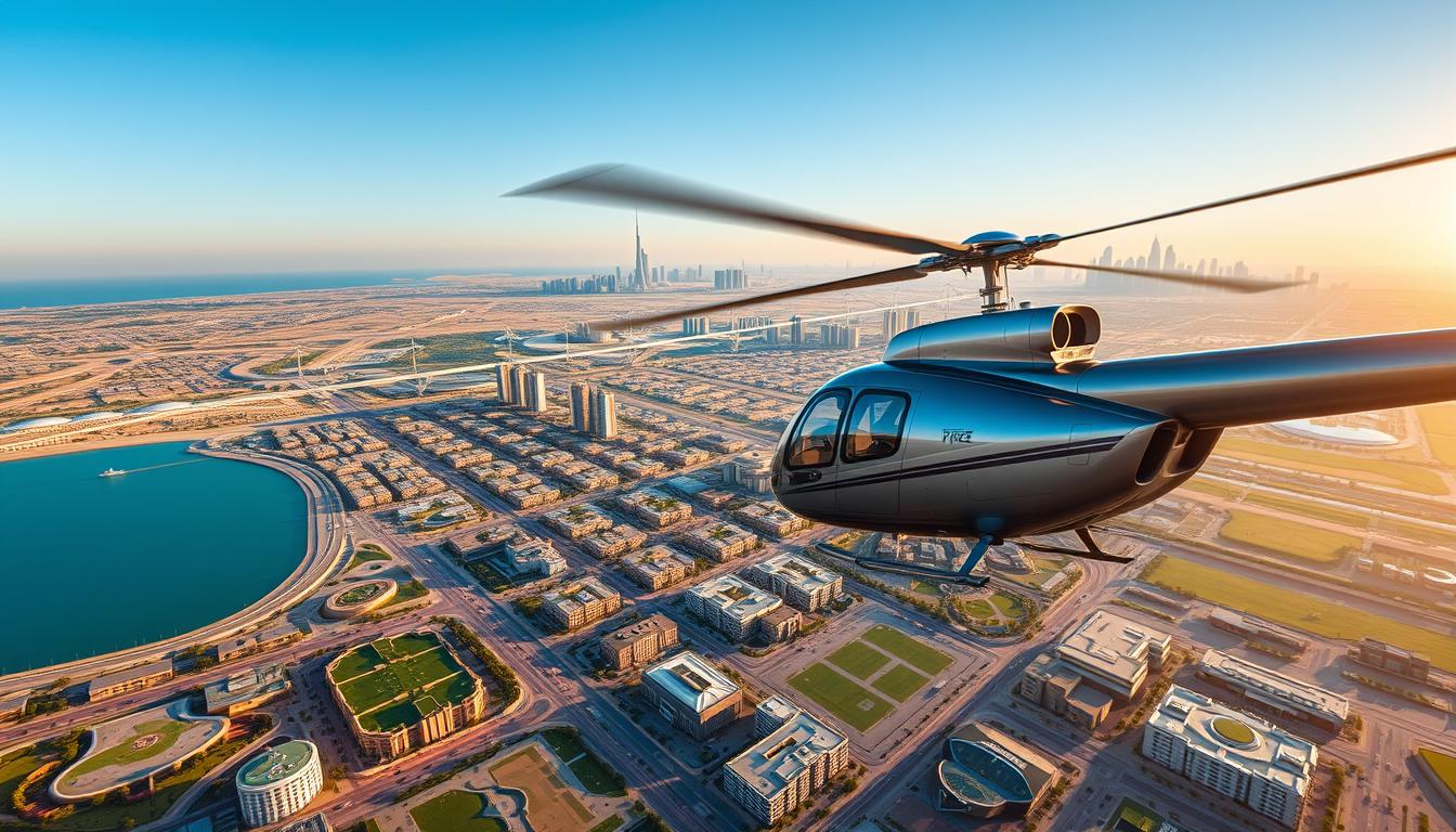 Helicopter Ride Booking Near Dubai Silicon Oasis
