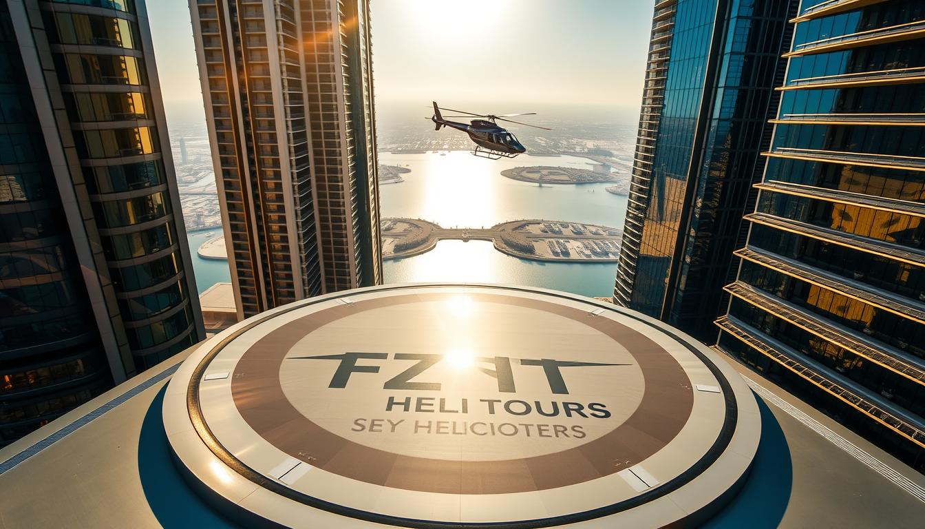 Helicopter Ride Booking Service Near Jumeirah Lake Towers | FZ Heli Tours