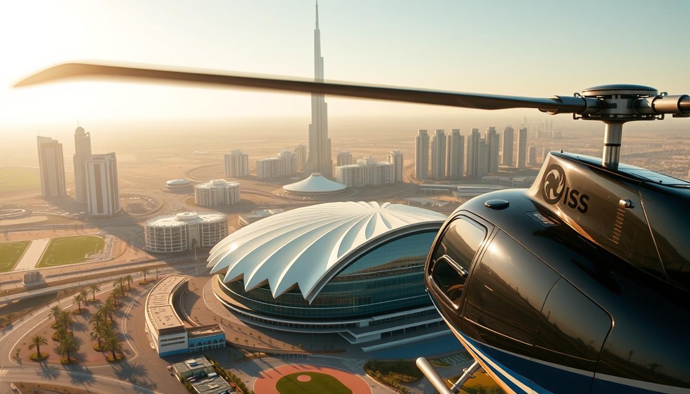 Helicopter Ride Booking Service Near Meydan Dubai | FZ Heli Tours