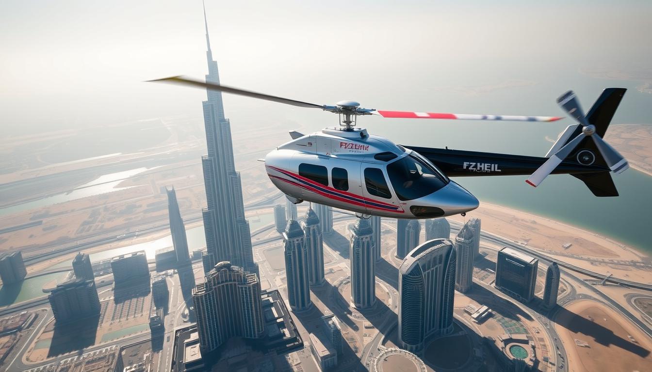 Fast Airport Transfers: Helicopter in Dubai