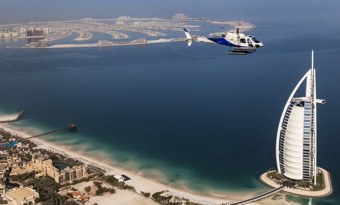 helicopter ride dubai